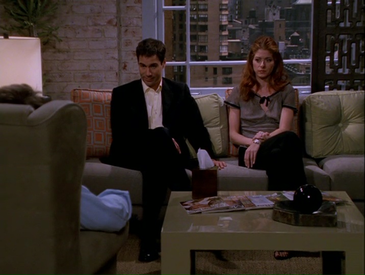 Will and Grace talk to a therapist